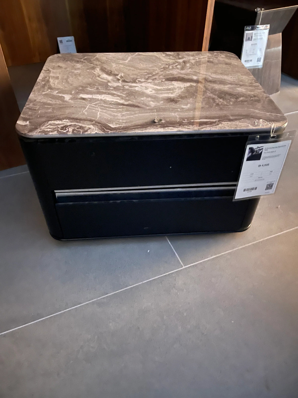 Display Item - 2X Beretta Bed Side Table Beretta-Table - Yas