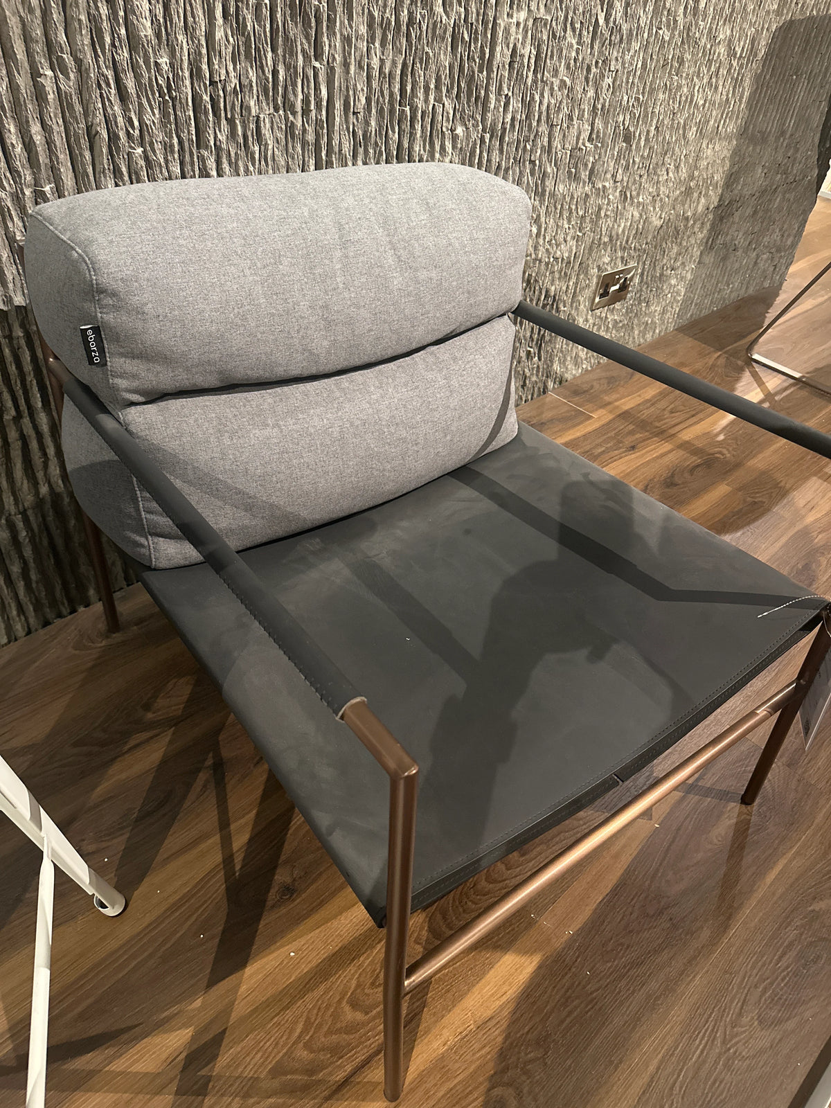 Display Item - Eugene Lounge Chair MLL-A95-Black Dark Gray - Yas