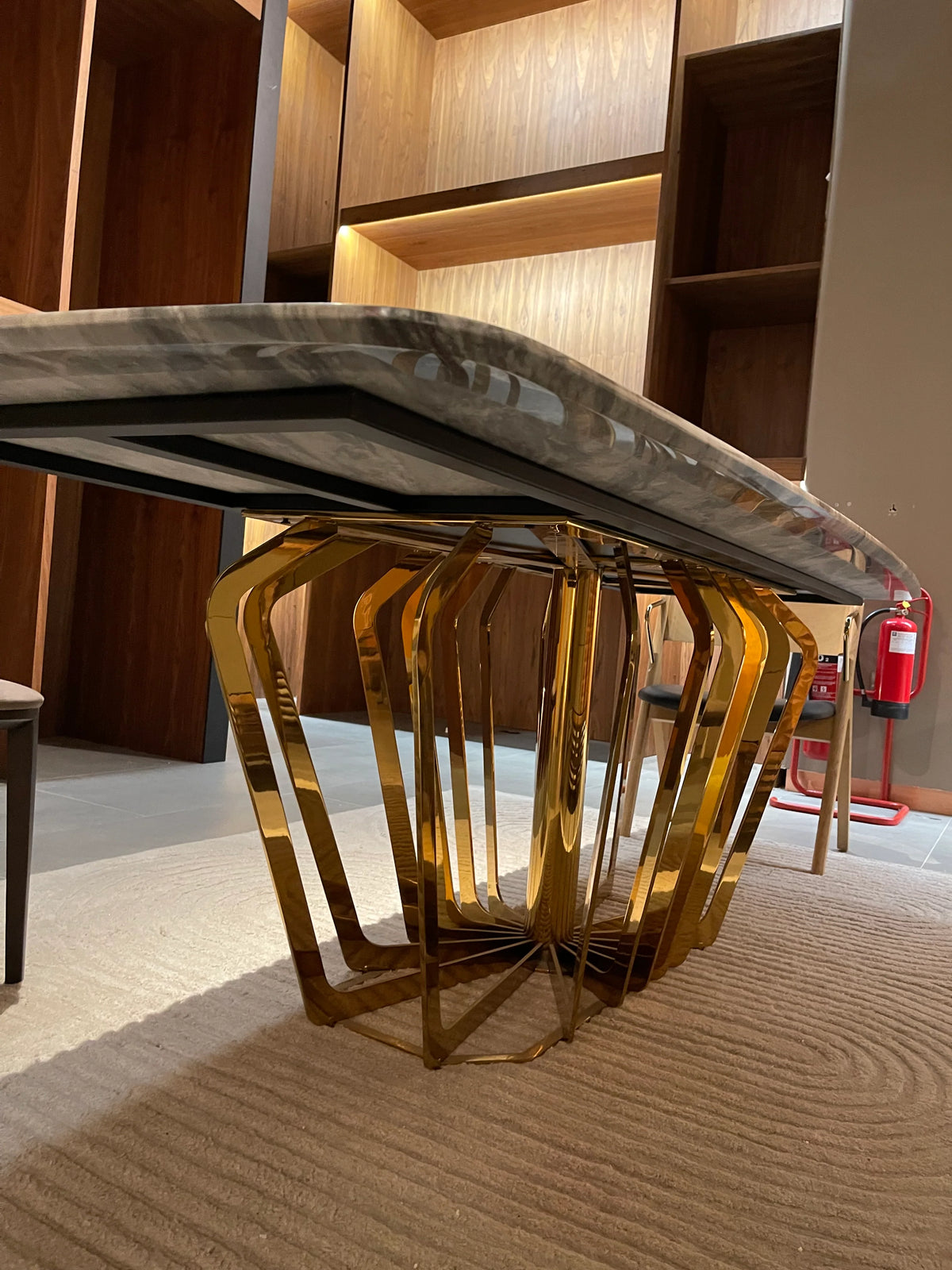 Display Item - Havana Natural Marble Dining Table 101Dt - Yas