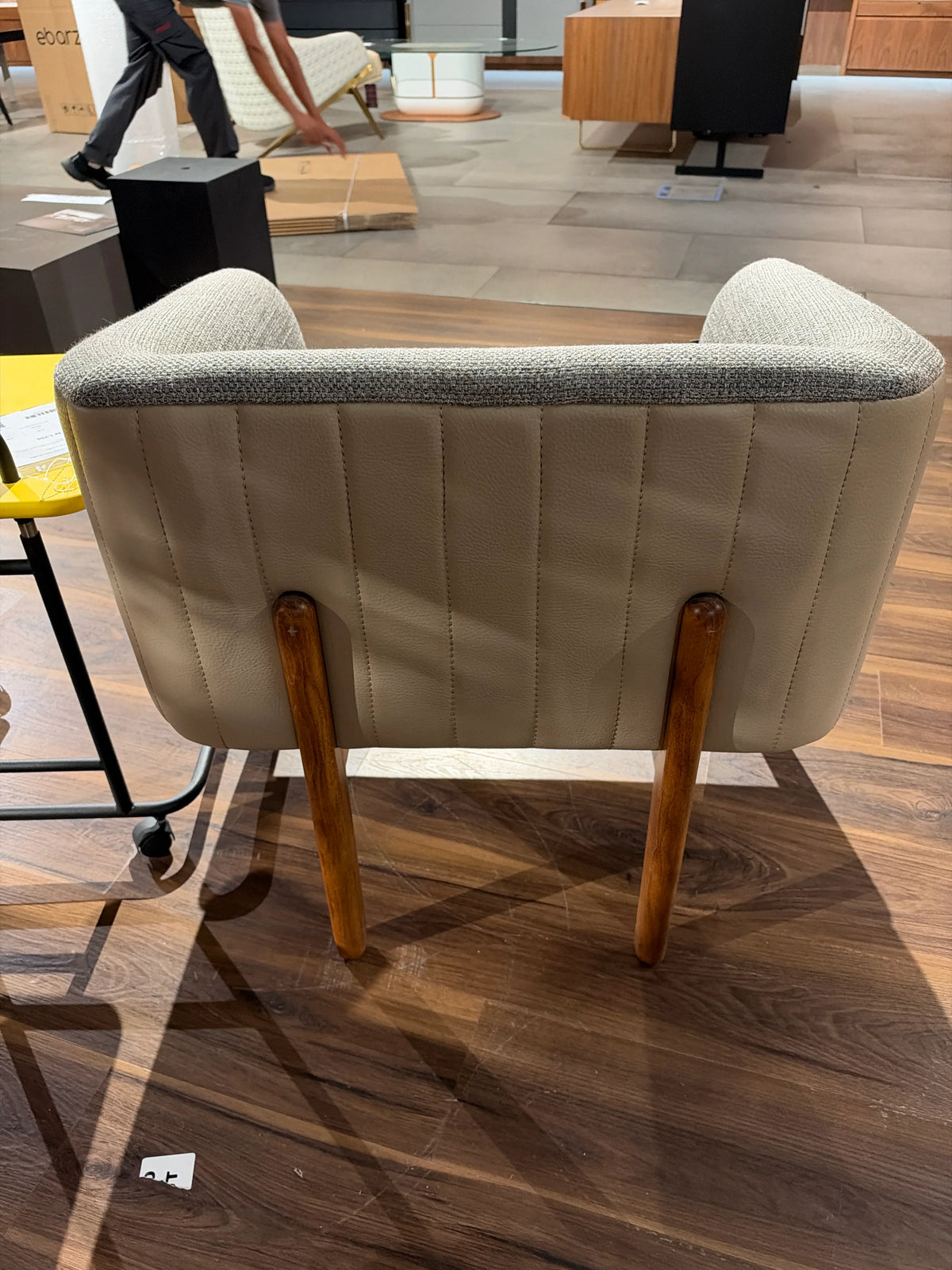Display Item - Kenn Lounge Chair  Ken-W-Grey Nakheel
