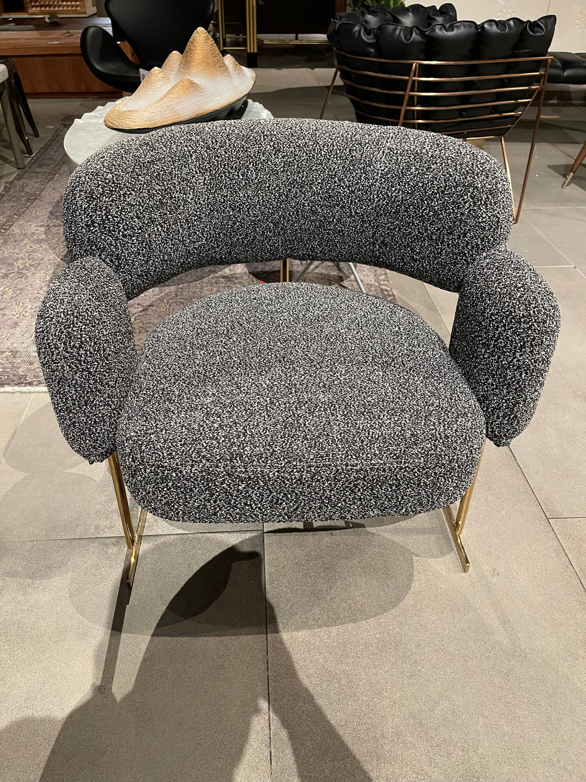 Display Item - Opera Lounge Chair Lc062-Dark Grey - Yas