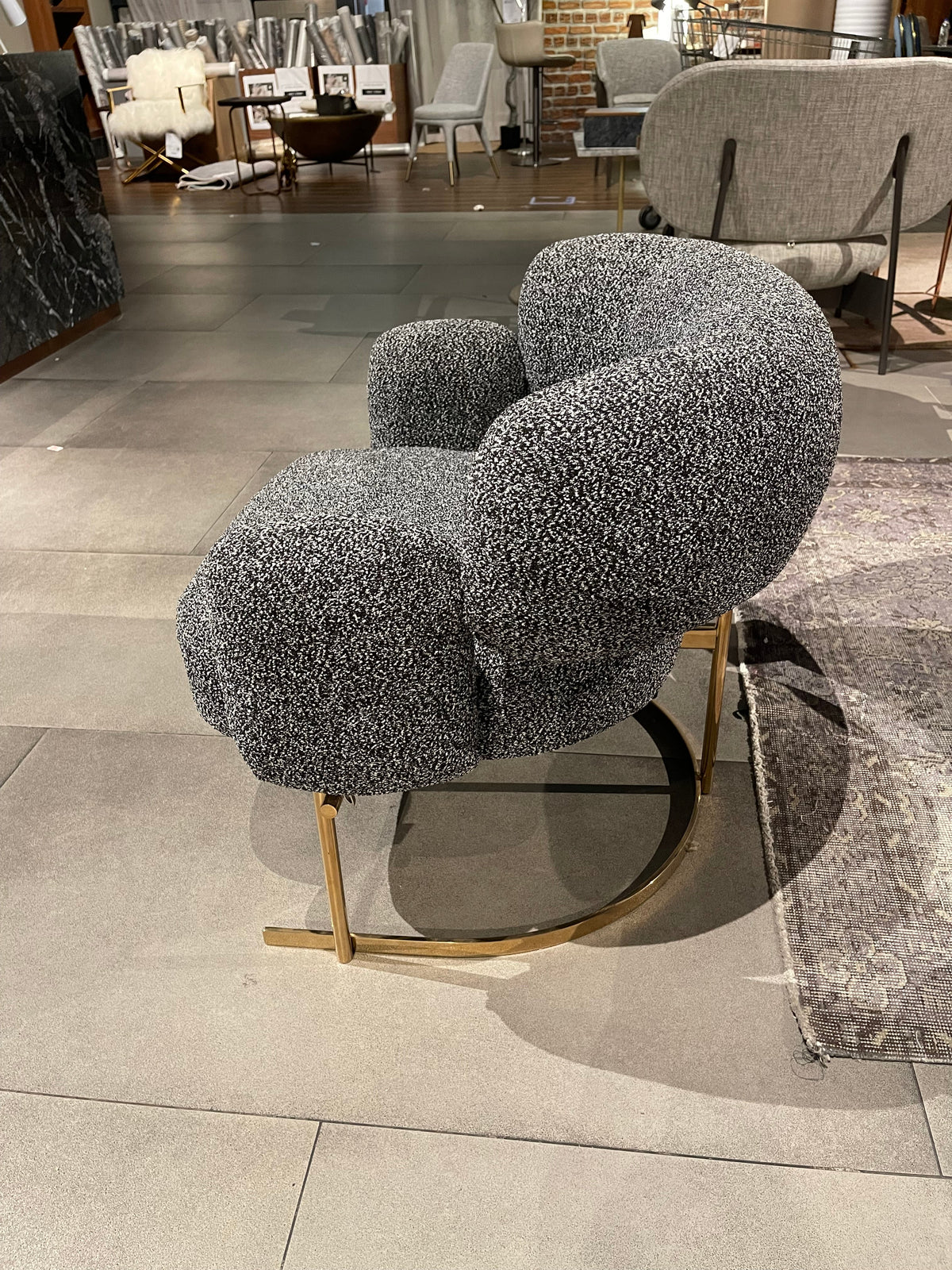 Display Item - Opera Lounge Chair Lc062-Dark Grey - Yas