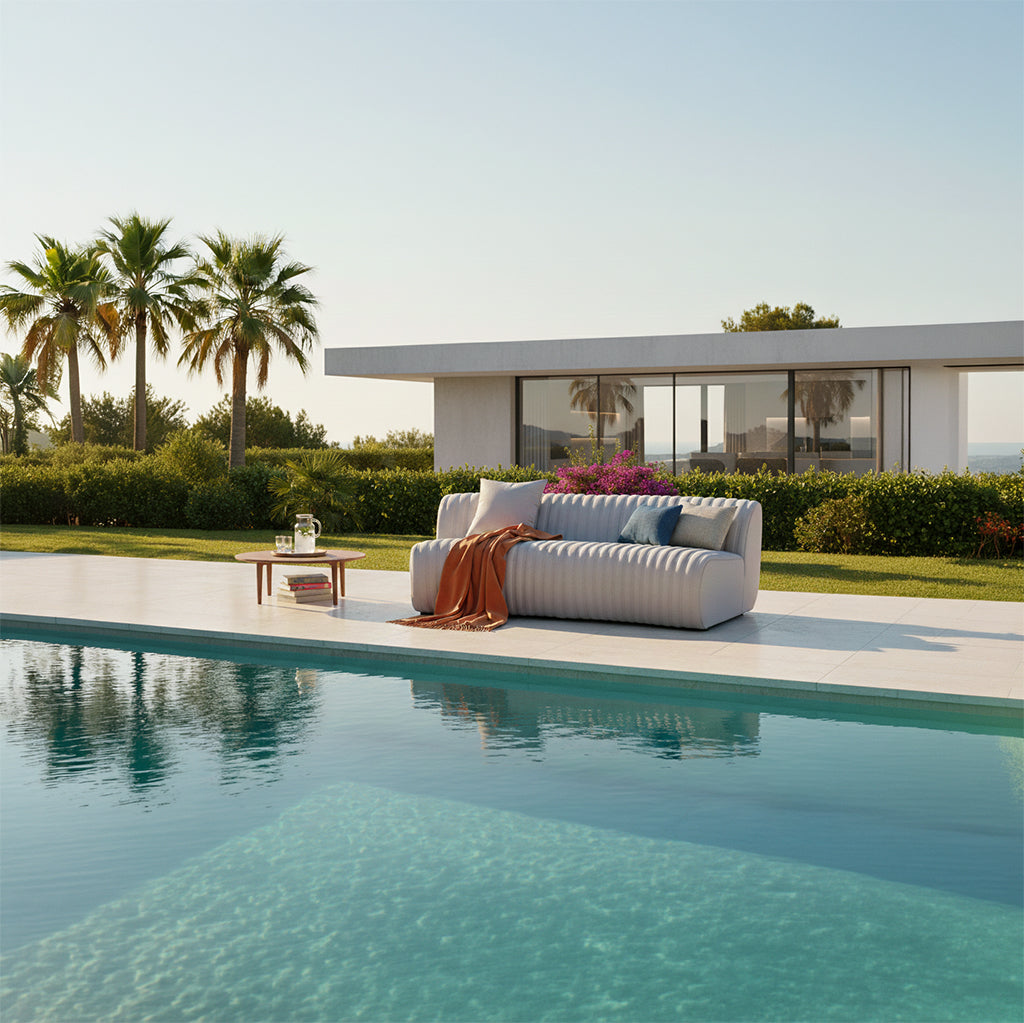 Duna 3-Seater Outdoor Sofa Model LT-E-04D+2*CU-02 -  Outdoor Sofas - ebarza Furniture UAE | Shop Modern Furniture in Abu Dhabi & Dubai - مفروشات ايبازرا في الامارات | تسوق اثاث عصري وديكورات مميزة في دبي وابوظبي