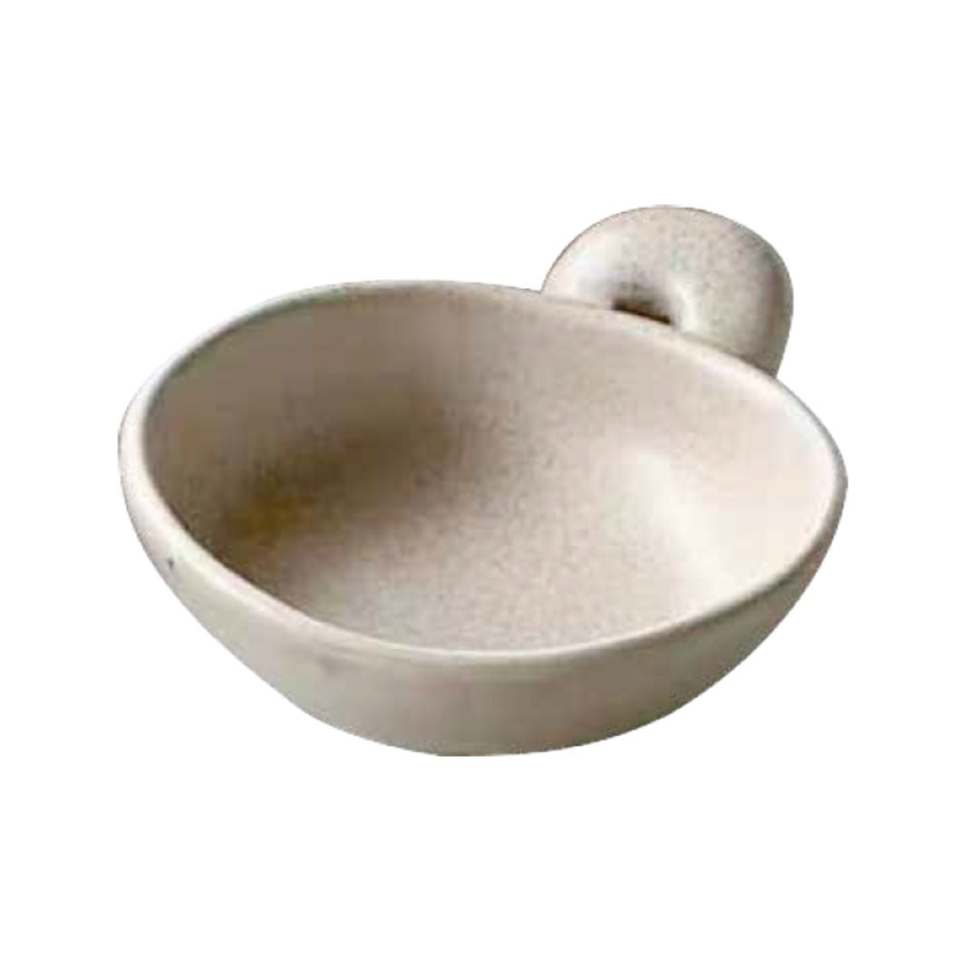 Asian Zen Ceramic Bowl E711-B-08110 -  Bowls | وعاء سيراميك زن الآسيوي - ebarza Furniture UAE | Shop Modern Furniture in Abu Dhabi & Dubai - مفروشات ايبازرا في الامارات | تسوق اثاث عصري وديكورات مميزة في دبي وابوظبي