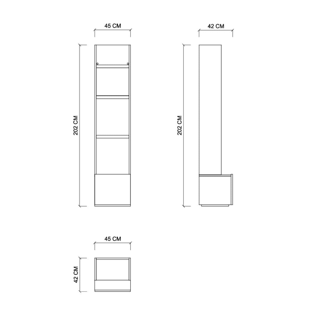 Pre-order 90 Days Delivery ENYA Single Module 45 cm Wall unit
