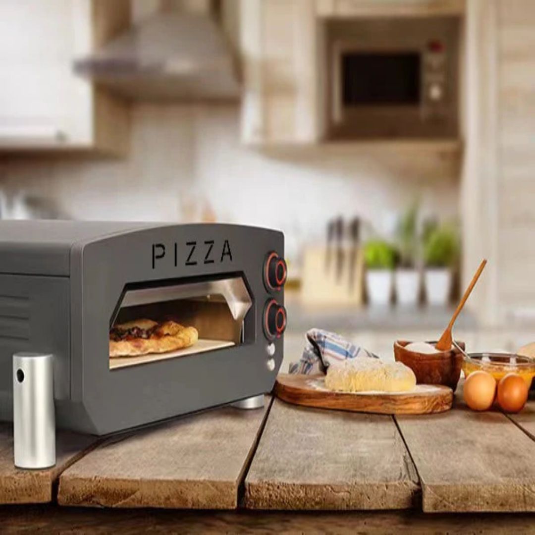 Electric Pizza Oven No.:PZ-001 -  Kitchen Appliances | معدات تخمير القهوة كارجا وينكس رمادي 650 مل - ebarza Furniture UAE | Shop Modern Furniture in Abu Dhabi & Dubai - مفروشات ايبازرا في الامارات | تسوق اثاث عصري وديكورات مميزة في دبي وابوظبي