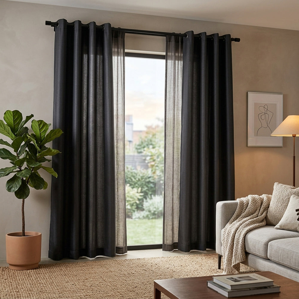 Elegant Aspendos window curtain fabric by BONA HOME, featuring a stylish pattern in soft, durable textile for curtains and drapes.
