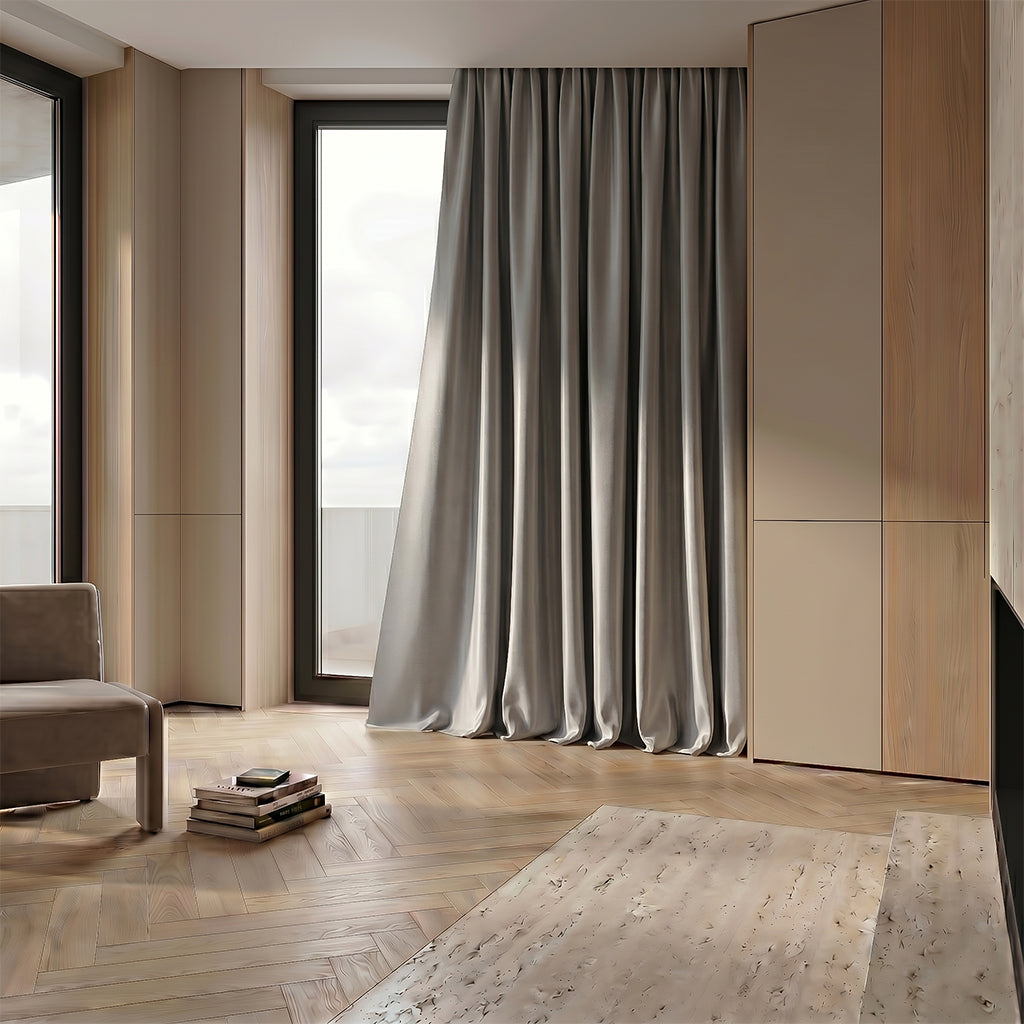 Elegant Aspendos window curtain fabric by BONA HOME, featuring a stylish pattern suitable for curtains and drapes.