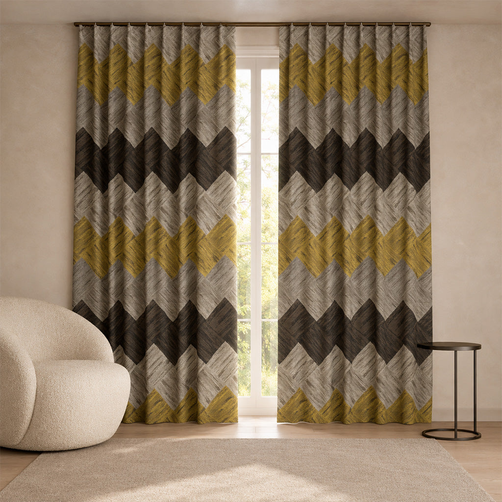Elegant Window Curtain Fabric  Bh-Df5312A-V-4302