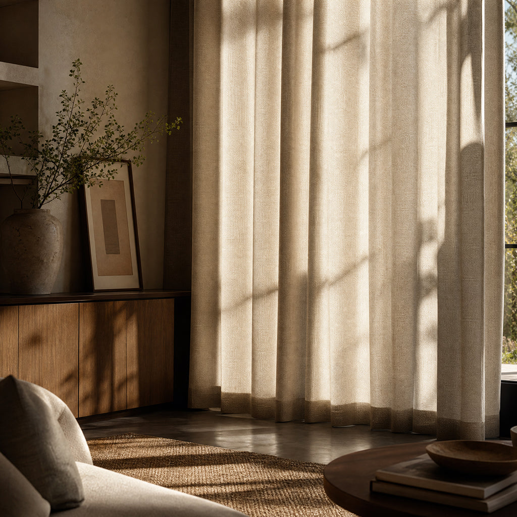 Elegant Window Curtain Fabric Bh-Leno108-V-06