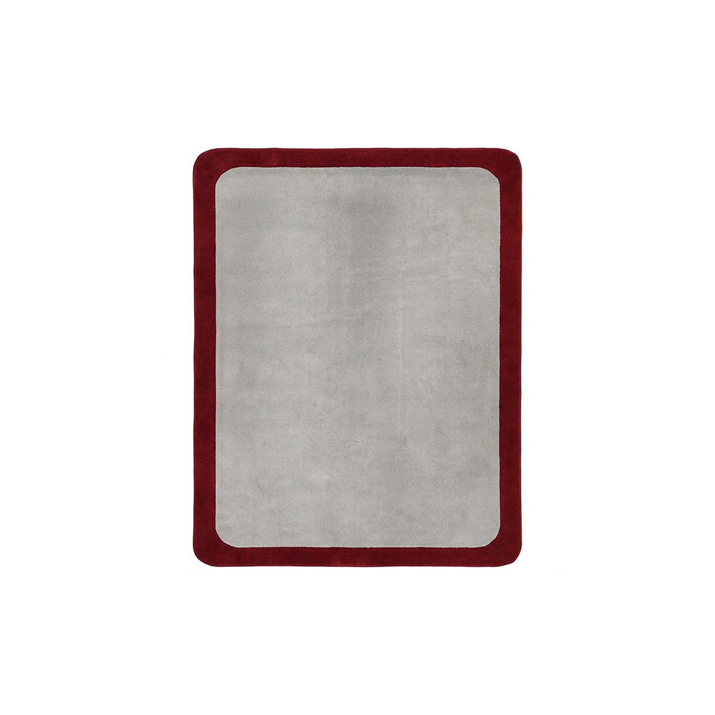 230X160 Cm FRAME-04 ROUNDED CORNER CARPET - BROWN 88 (INNER-C1631)-(OUTER-BOUNTY 20)-FM04