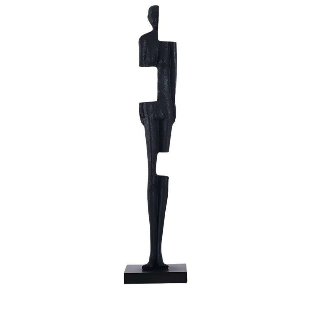 Fiberglass sculpture artwork titled Spazio F9168 by BEACON, showing a modern, abstract design with smooth, curved surfaces.