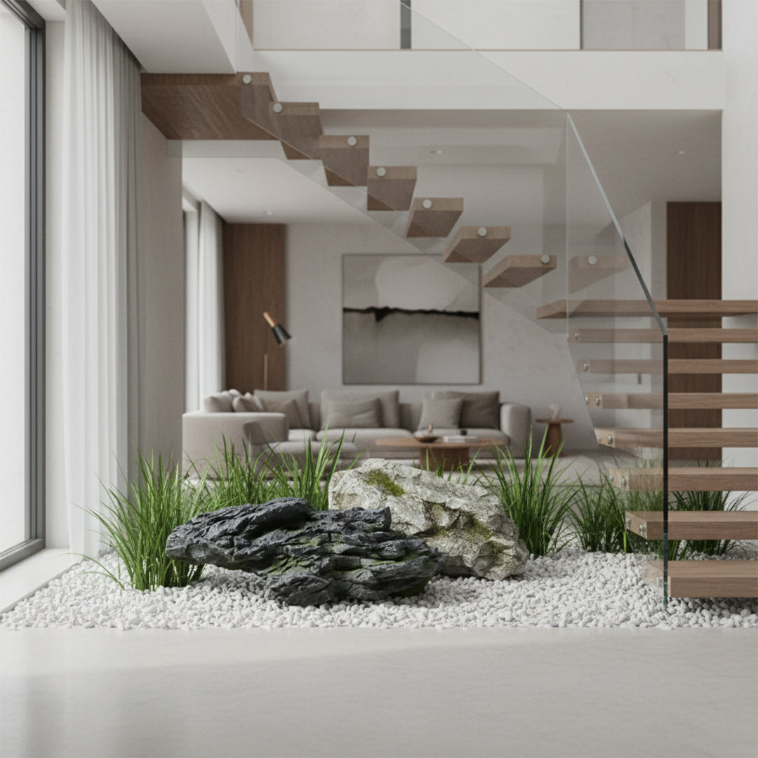 Fiberglass Stone ZL3115 -  Home Decor Figurines - ebarza Furniture UAE | Shop Modern Furniture in Abu Dhabi & Dubai - مفروشات ايبازرا في الامارات | تسوق اثاث عصري وديكورات مميزة في دبي وابوظبي