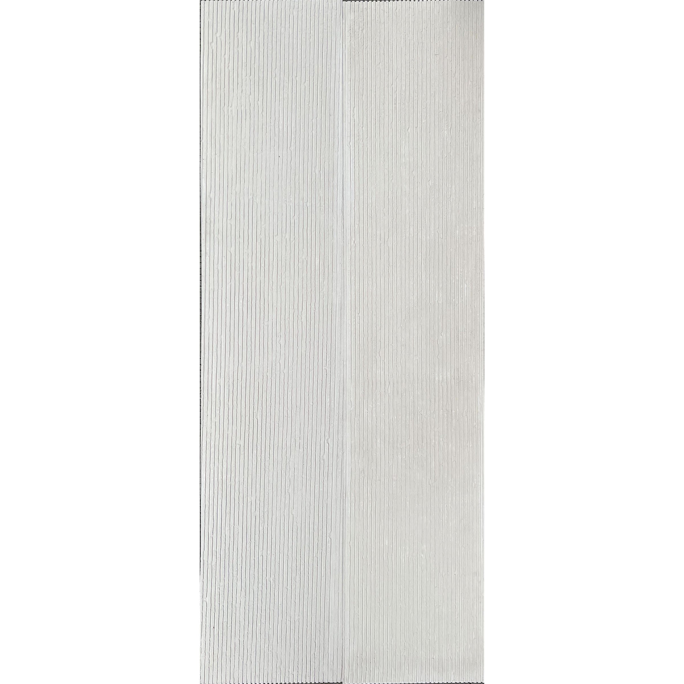 Flex Stone Cladding Square Line Stone white 58x280cm -  Wall Panels | كسوة حجر فليكس خط مربع حجر ابيض 58x280 سم - ebarza Furniture UAE | Shop Modern Furniture in Abu Dhabi & Dubai - مفروشات ايبازرا في الامارات | تسوق اثاث عصري وديكورات مميزة في دبي وابوظبي