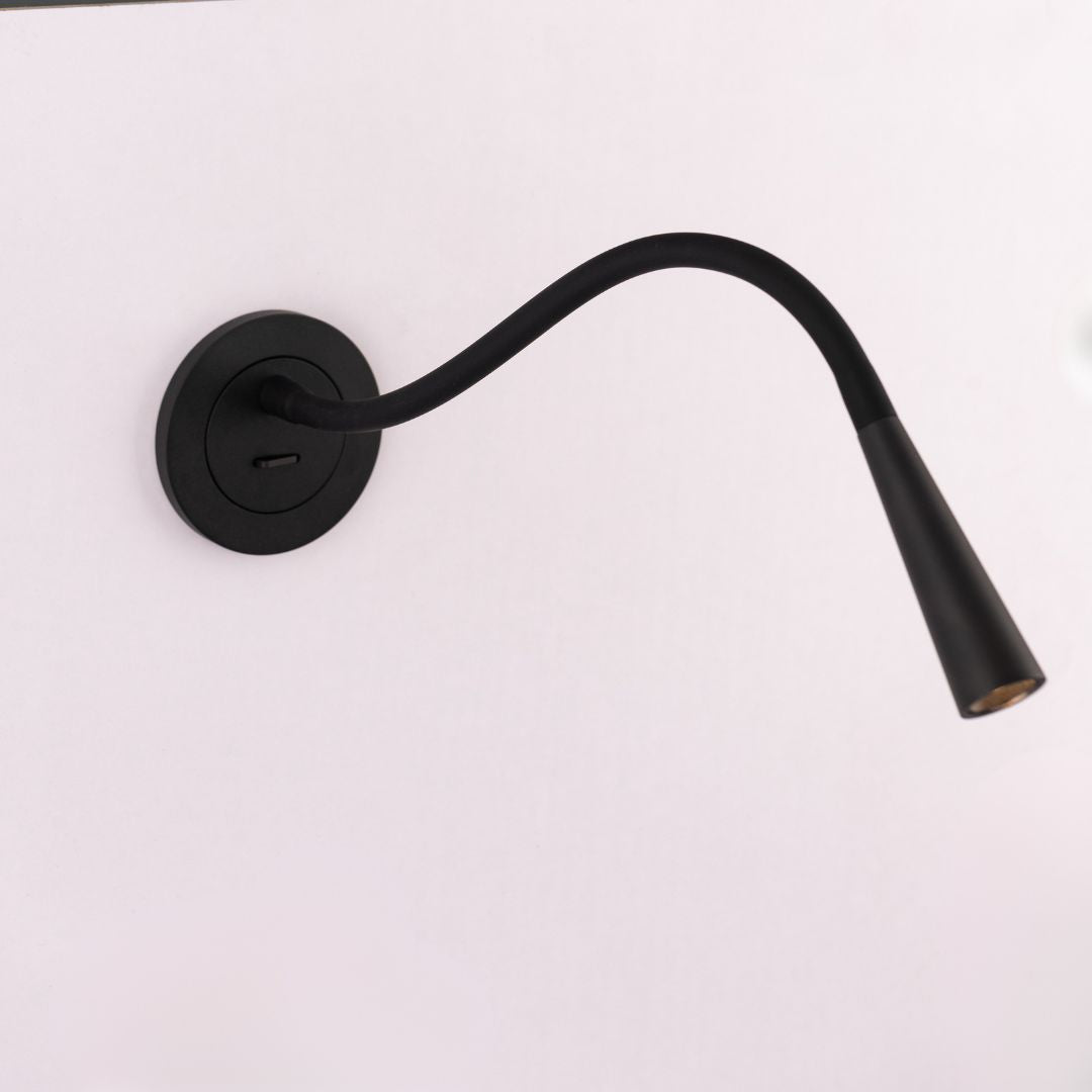 FoSage Hotel Style Headboard/ Wall Reading Lamp FoSage-Ez-WL-02BK -  Wall Lamps - ebarza Furniture UAE | Shop Modern Furniture in Abu Dhabi & Dubai - مفروشات ايبازرا في الامارات | تسوق اثاث عصري وديكورات مميزة في دبي وابوظبي