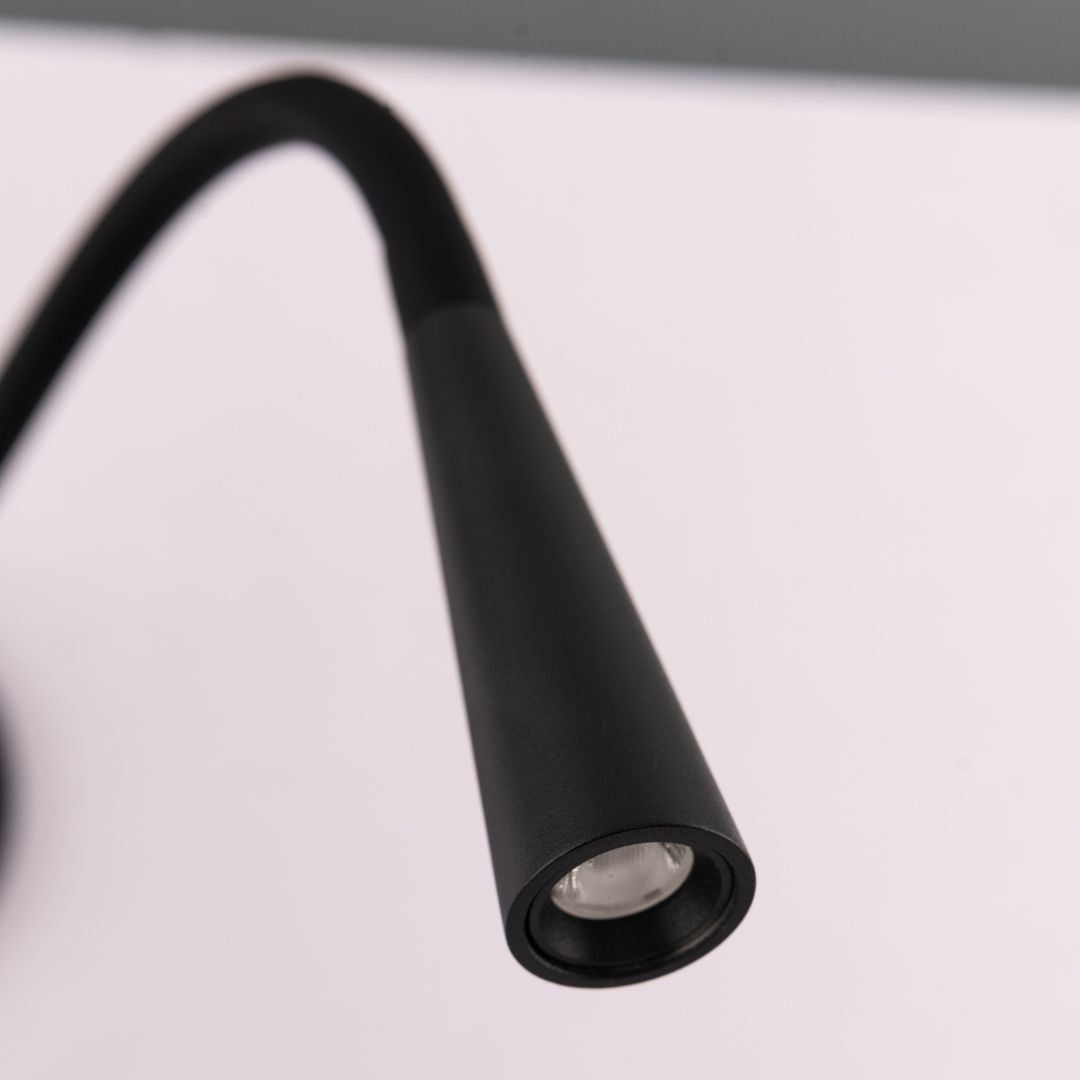 FoSage Hotel Style Headboard/ Wall Reading Lamp FoSage-Ez-WL-02BK -  Wall Lamps - ebarza Furniture UAE | Shop Modern Furniture in Abu Dhabi & Dubai - مفروشات ايبازرا في الامارات | تسوق اثاث عصري وديكورات مميزة في دبي وابوظبي