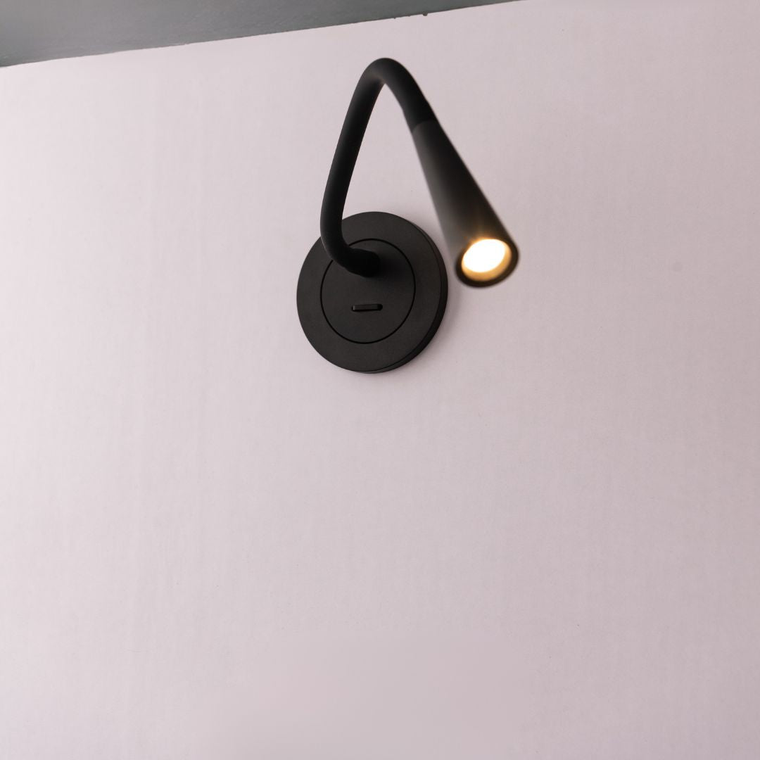 FoSage Hotel Style Headboard/ Wall Reading Lamp FoSage-Ez-WL-02BK -  Wall Lamps - ebarza Furniture UAE | Shop Modern Furniture in Abu Dhabi & Dubai - مفروشات ايبازرا في الامارات | تسوق اثاث عصري وديكورات مميزة في دبي وابوظبي