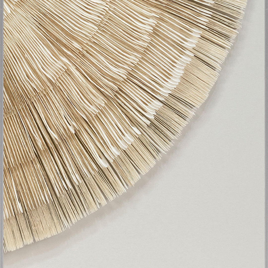 Folio handmade wall art painting by BEACON (TYDG), 40x120 inches, featuring intricate brushwork and vibrant colors.