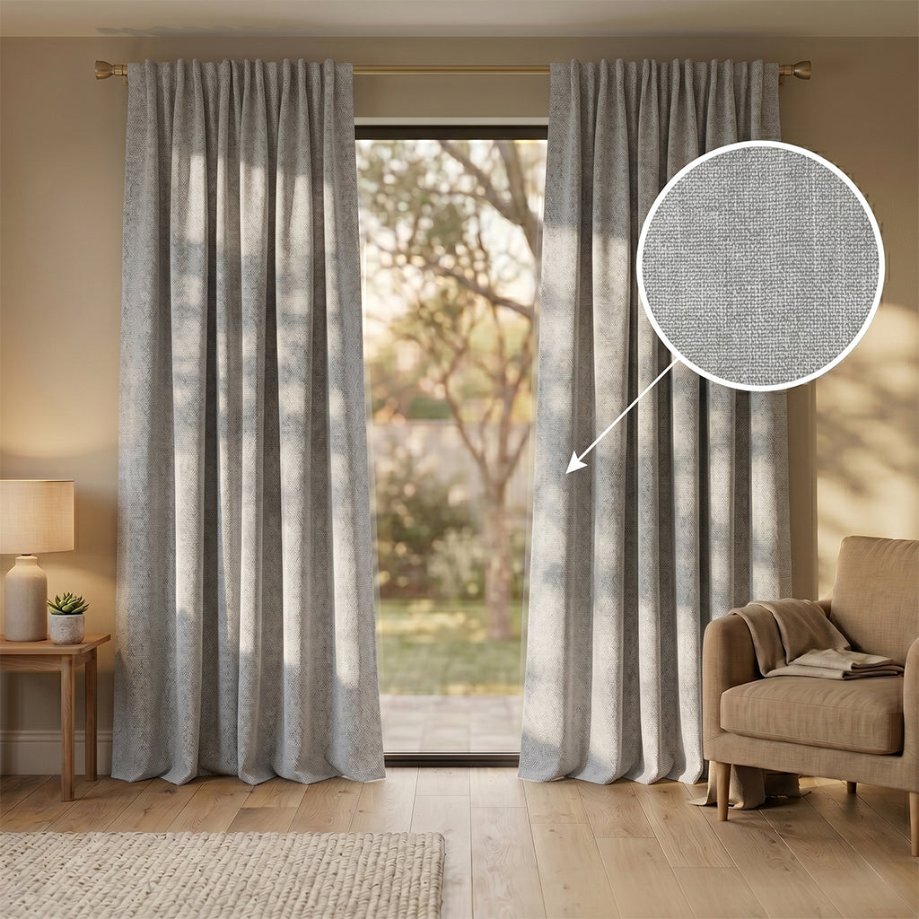Beacon Forma Curtain made of polyester fabric with CN47304-14 design, suitable for elegant curtains and drapes.