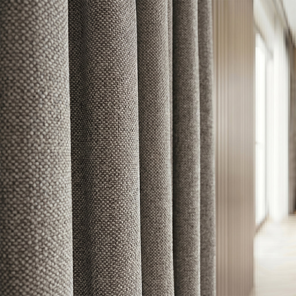 BEACON Forma Curtain made of polyester fabric in CN47304-18 design, showcasing smooth drape and elegant texture.