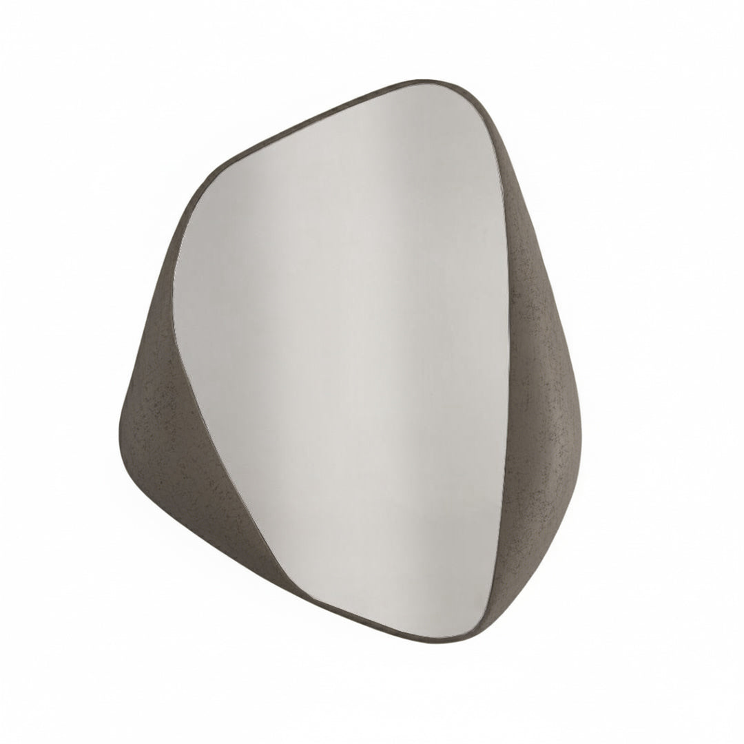 Framed Wall Mirror PM-4231-01 - Cream -  Mirrors - ebarza Furniture UAE | Shop Modern Furniture in Abu Dhabi & Dubai - مفروشات ايبازرا في الامارات | تسوق اثاث عصري وديكورات مميزة في دبي وابوظبي