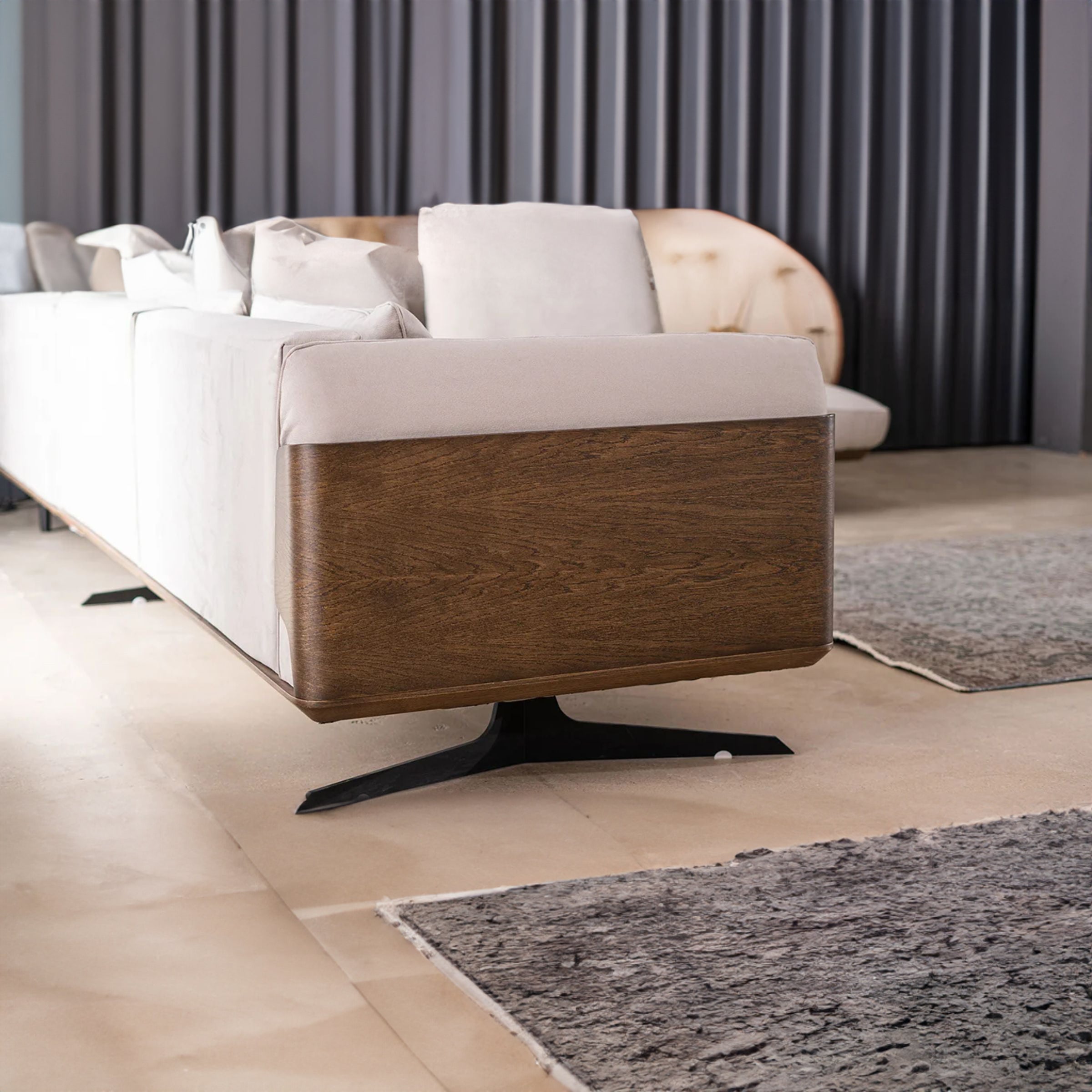 GAMMA CORNER Sofa GAMMA-CRS -  Sofas | أريكة ركنية من جاما - ebarza Furniture UAE | Shop Modern Furniture in Abu Dhabi & Dubai - مفروشات ايبازرا في الامارات | تسوق اثاث عصري وديكورات مميزة في دبي وابوظبي