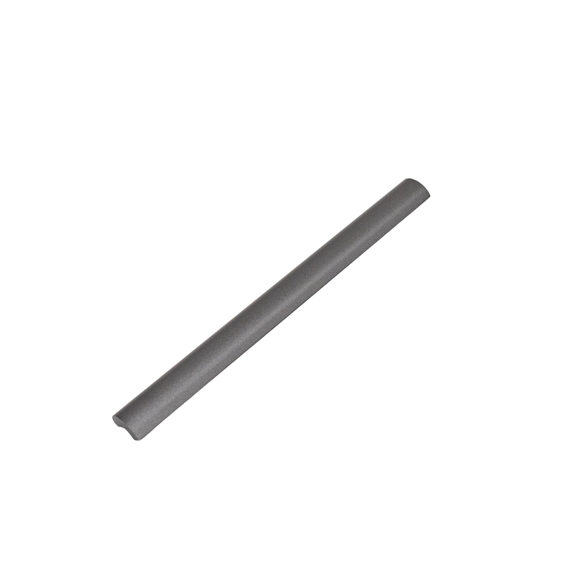 Beige half moon door handle by BEACON, BHLS model, with a sleek curved design for modern interior doors.