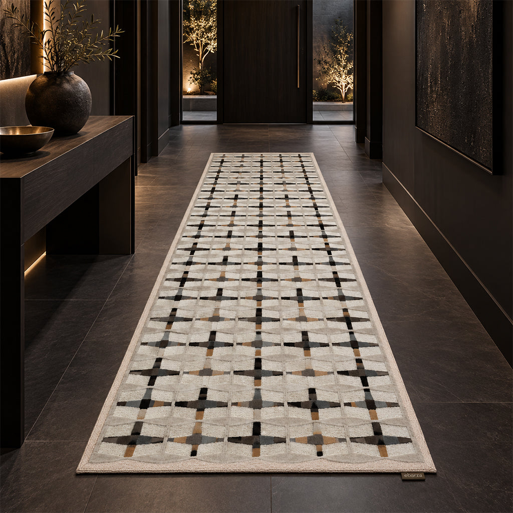 Pre-order 55 Days Delivery 350X100 Cm Vector  Hand Tufted Acrylic Carpet  NR-032-3510
