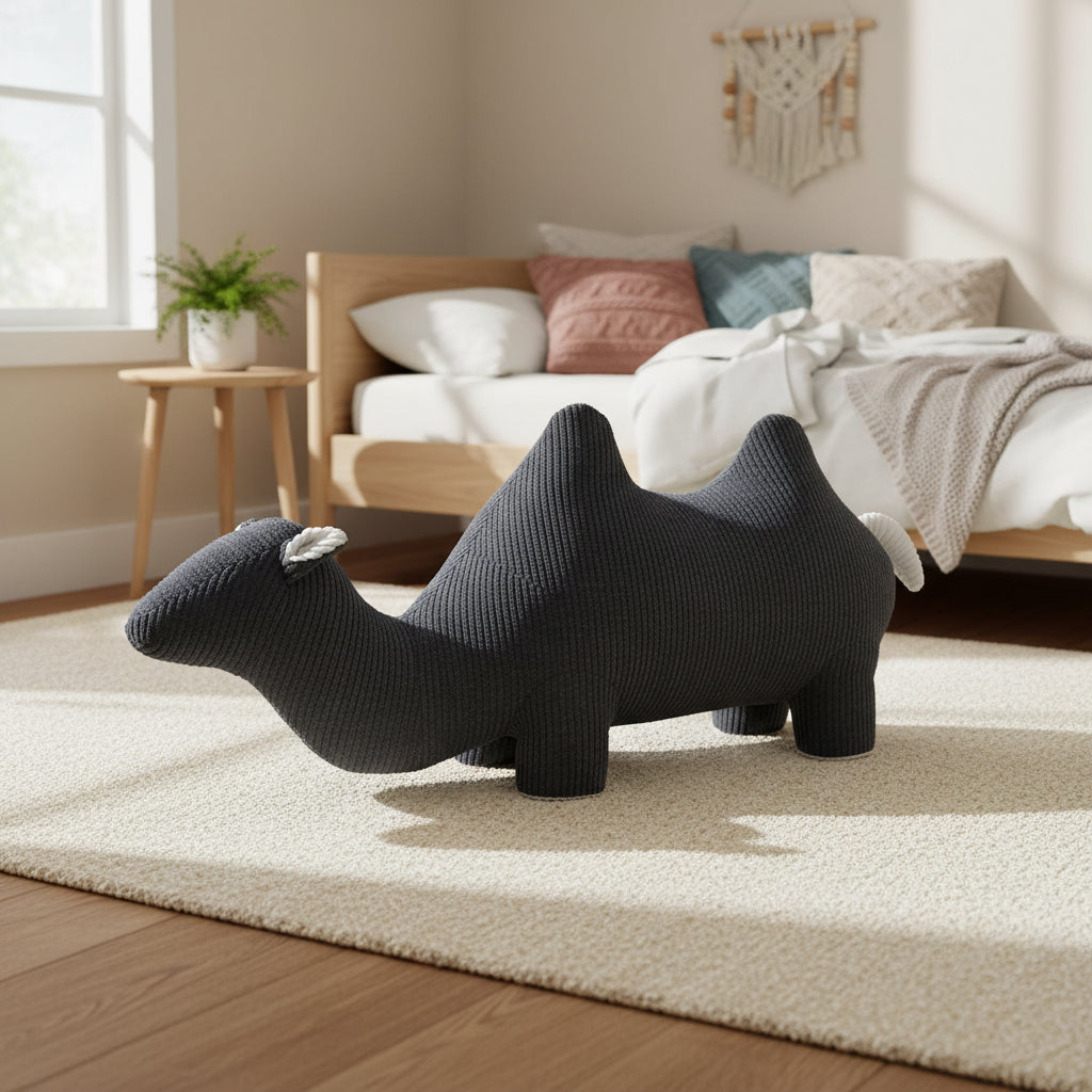 Handmade Cute Camel Decorative  Md004 -  Kids Stools - ebarza Furniture UAE | Shop Modern Furniture in Abu Dhabi & Dubai - مفروشات ايبازرا في الامارات | تسوق اثاث عصري وديكورات مميزة في دبي وابوظبي