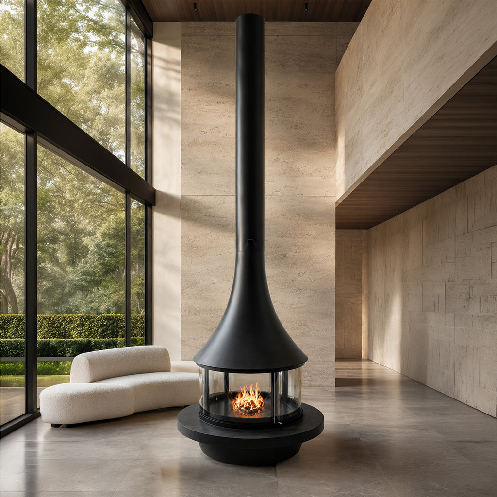Hanging Decorative Water Vapor Electric Fireplace 3D Mist - A1200L