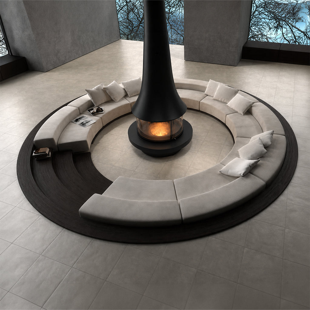 Hanging Decorative Water Vapor Electric Fireplace 3D Mist - A1200L