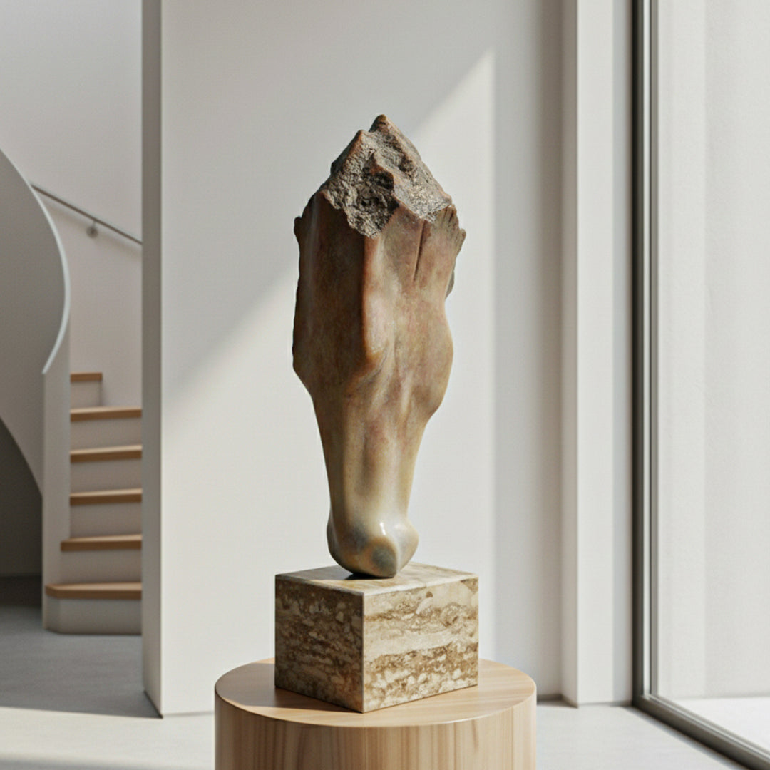 Horse Head Ornament TD-0145E -  Home Decor Figurines - ebarza Furniture UAE | Shop Modern Furniture in Abu Dhabi & Dubai - مفروشات ايبازرا في الامارات | تسوق اثاث عصري وديكورات مميزة في دبي وابوظبي