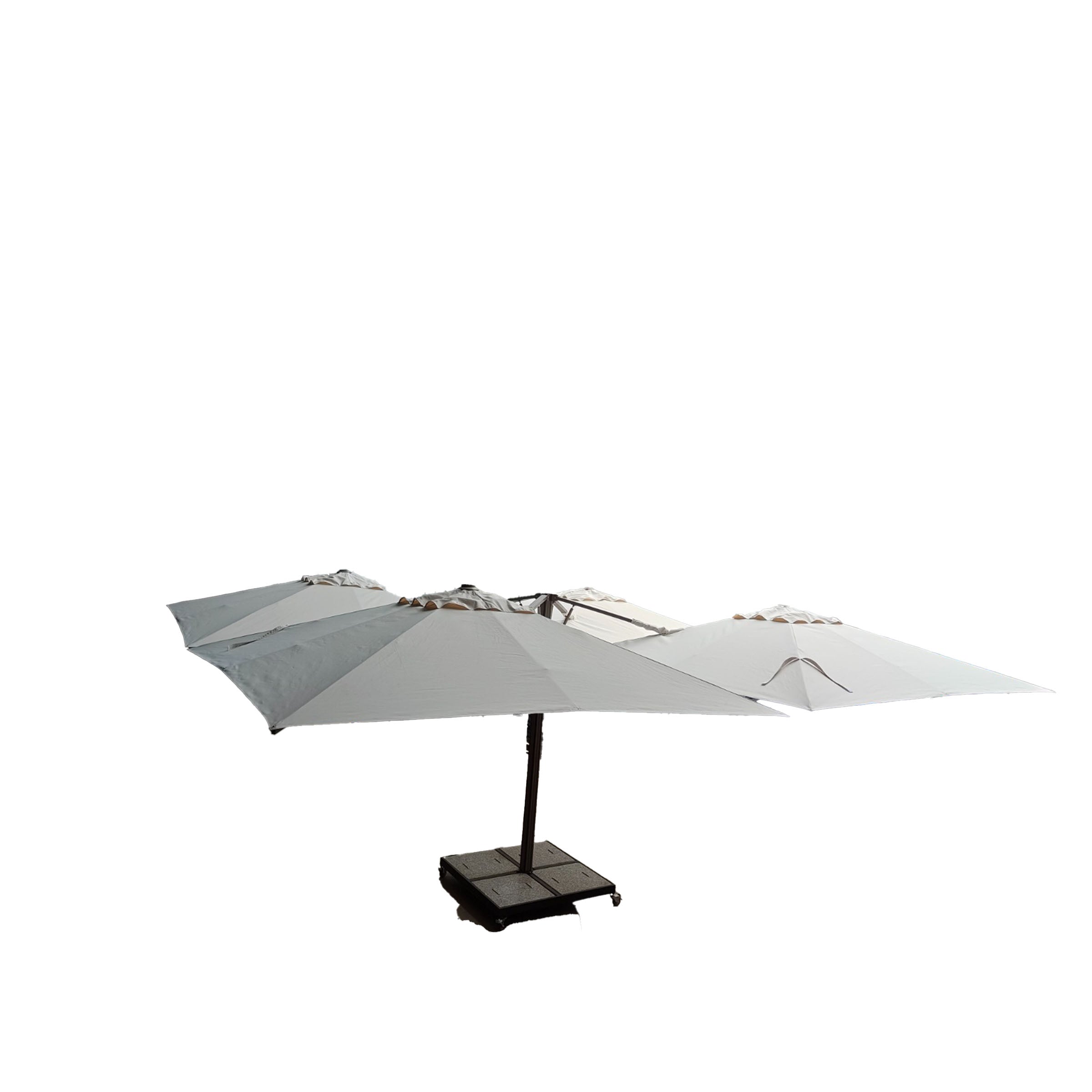 Hydraulic Outdoor Umbrella MS1601-8B4 -  Outdoor Umbrellas | مظلة هيدروليكية خارجية - ebarza Furniture UAE | Shop Modern Furniture in Abu Dhabi & Dubai - مفروشات ايبازرا في الامارات | تسوق اثاث عصري وديكورات مميزة في دبي وابوظبي
