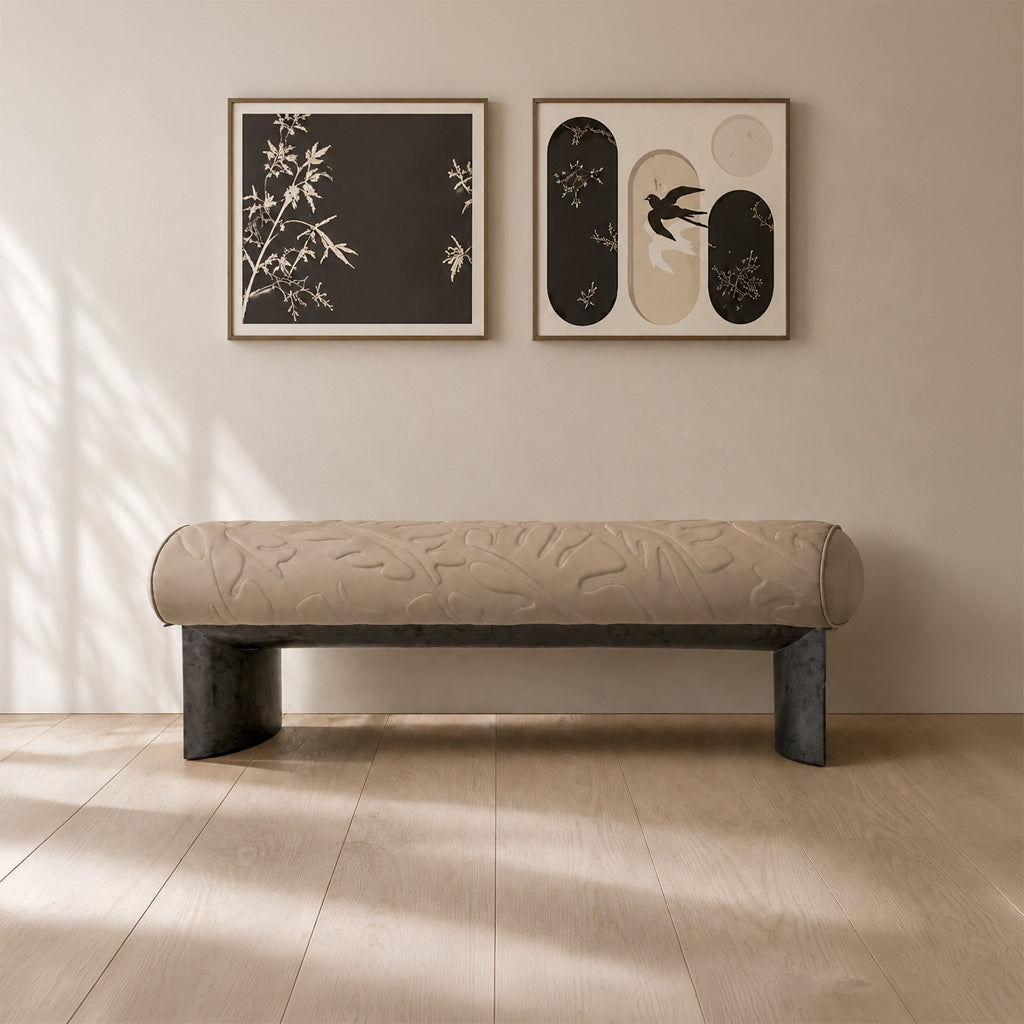 Pre-order 90 Days Delivery Emboss Bench - Ipd-166