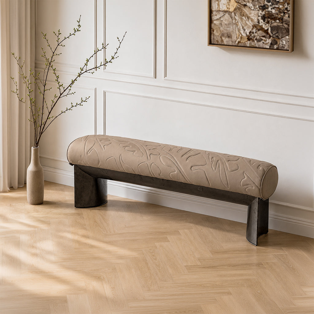 Pre-order 90 Days Delivery Emboss Bench - Ipd-166