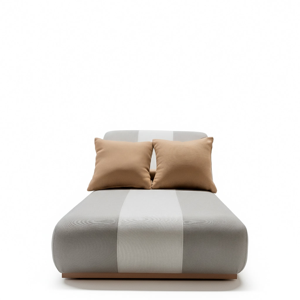 JOY Sunbed  Outdoor LOUNGER JO-13+ 2*CU-02 -  Sunloungers - ebarza Furniture UAE | Shop Modern Furniture in Abu Dhabi & Dubai - مفروشات ايبازرا في الامارات | تسوق اثاث عصري وديكورات مميزة في دبي وابوظبي