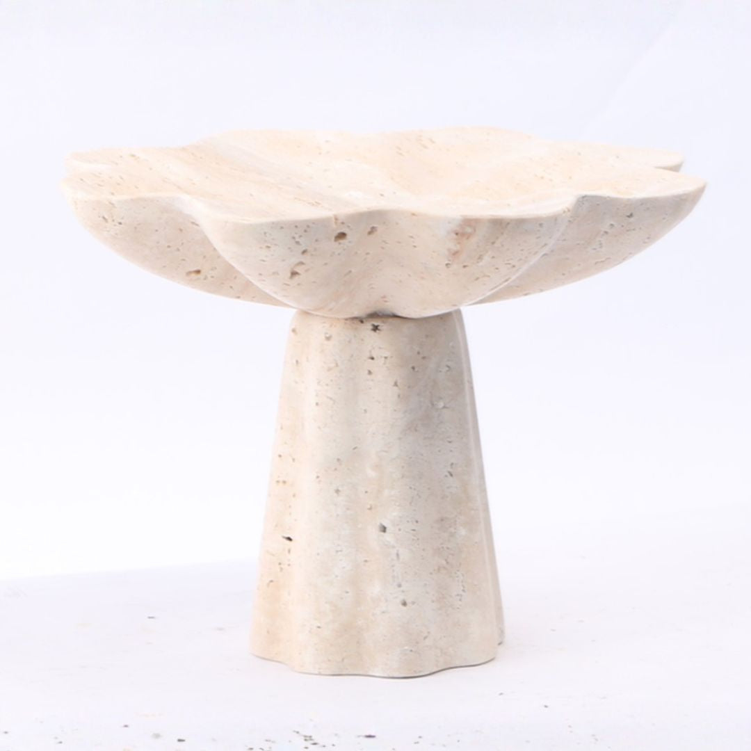 Pre-order 15 Days Delivery Petal-Shaped Marble Vase KC5046A