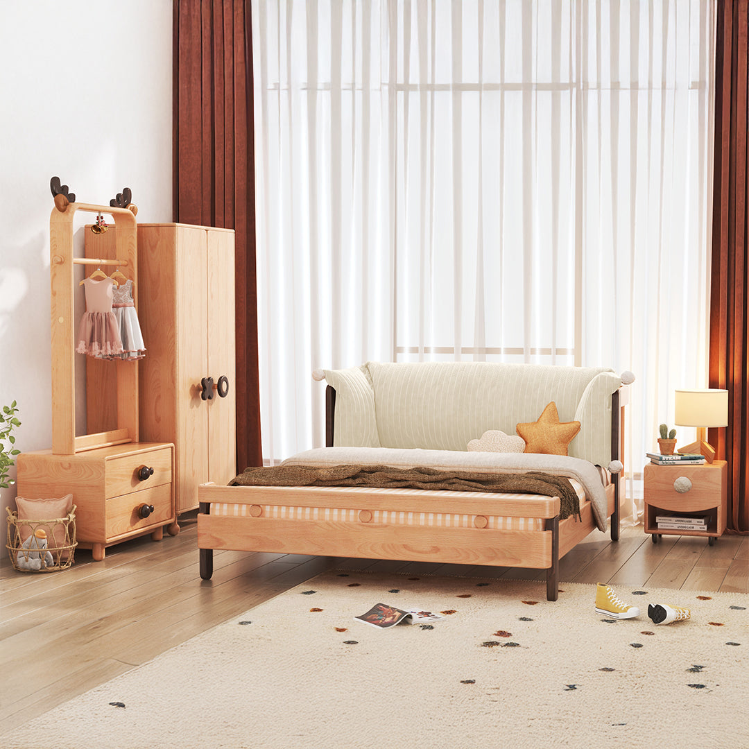 Pre-order 25 Days Delivery Lumi Kid Bed E2170H -  Kids Beds - ebarza Furniture UAE | Shop Modern Furniture in Abu Dhabi & Dubai - مفروشات ايبازرا في الامارات | تسوق اثاث عصري وديكورات مميزة في دبي وابوظبي