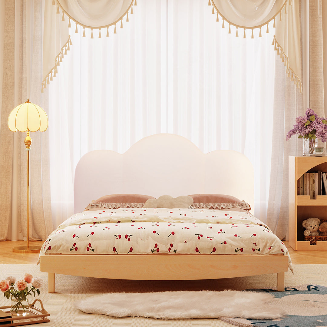 Pre-order 25 Days Delivery Stella Canopy Kid Bed E2311F -  Kids Beds - ebarza Furniture UAE | Shop Modern Furniture in Abu Dhabi & Dubai - مفروشات ايبازرا في الامارات | تسوق اثاث عصري وديكورات مميزة في دبي وابوظبي