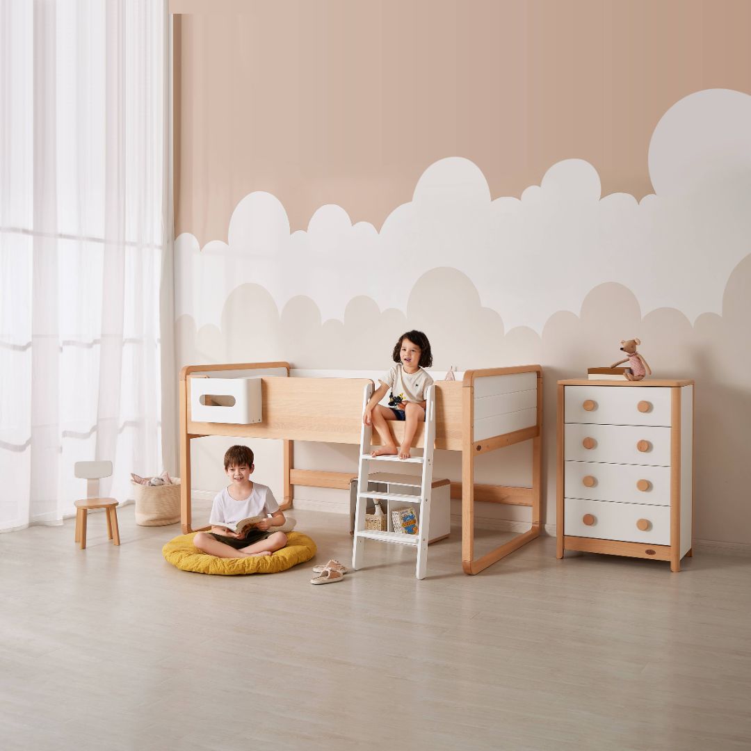 Kids Byron Long Junior Double Loft Bed BK-BYLJDLB/BBBH