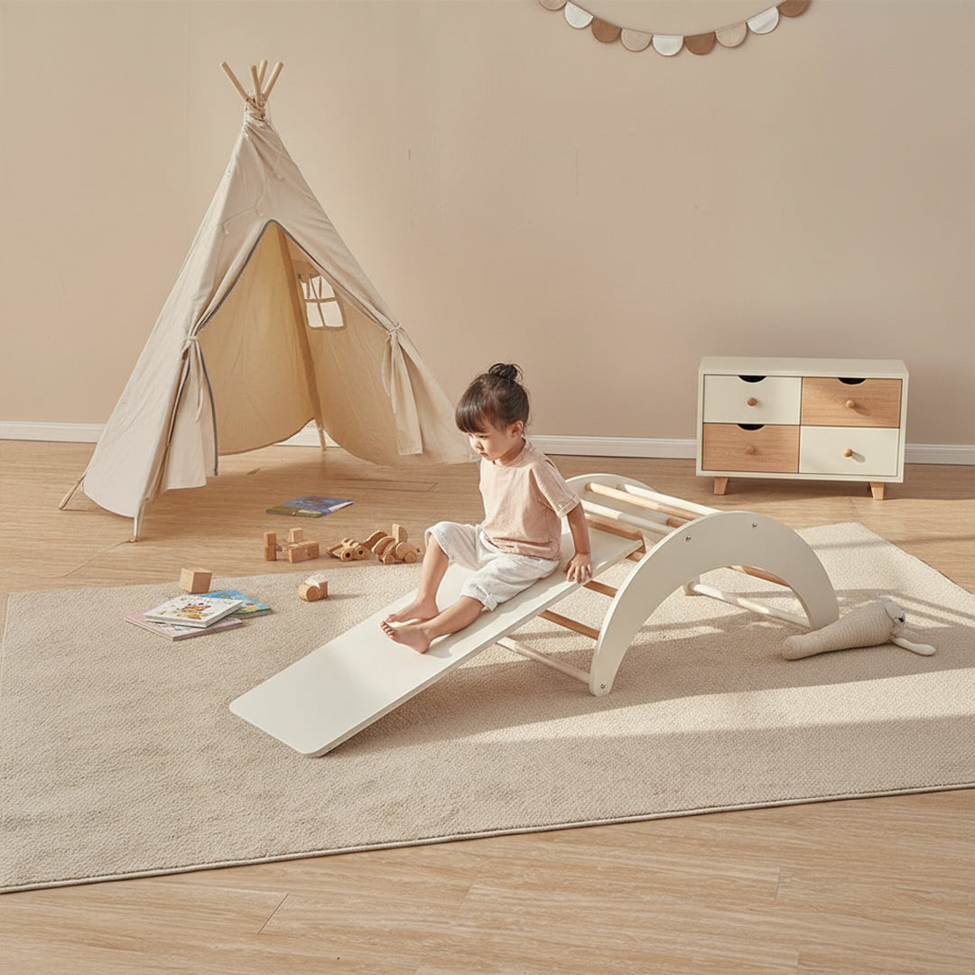 Kids Tidy Climbing Arc/Board/Triangle BK-TICLAV23/TEAD -  Kids - ebarza Furniture UAE | Shop Modern Furniture in Abu Dhabi & Dubai - مفروشات ايبازرا في الامارات | تسوق اثاث عصري وديكورات مميزة في دبي وابوظبي