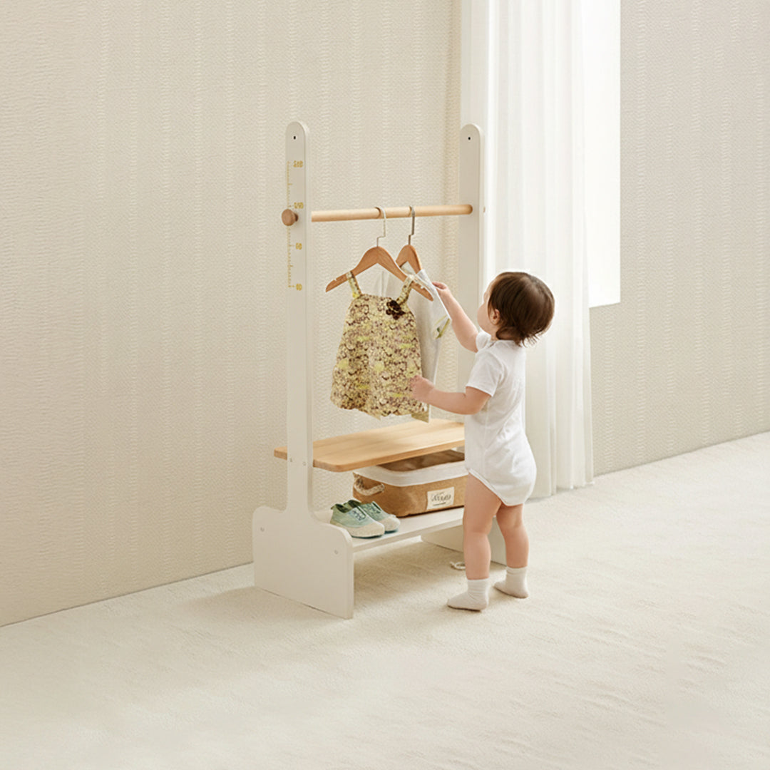 Kids Tidy Clothes Rack BK-TICRv24/TEAD -  Kids - ebarza Furniture UAE | Shop Modern Furniture in Abu Dhabi & Dubai - مفروشات ايبازرا في الامارات | تسوق اثاث عصري وديكورات مميزة في دبي وابوظبي