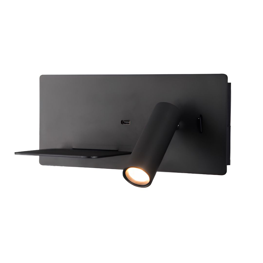 Kross Hotel Style Headboard/ Wall Reading Lamp Kross-WL(UB)-02-BL