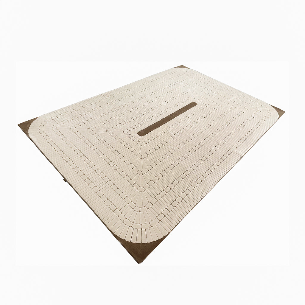Pre-order 55 Days Delivery 230X160 Cm Kyoto Pathway Hand Tufted Acrylic Carpet NR-098-2316