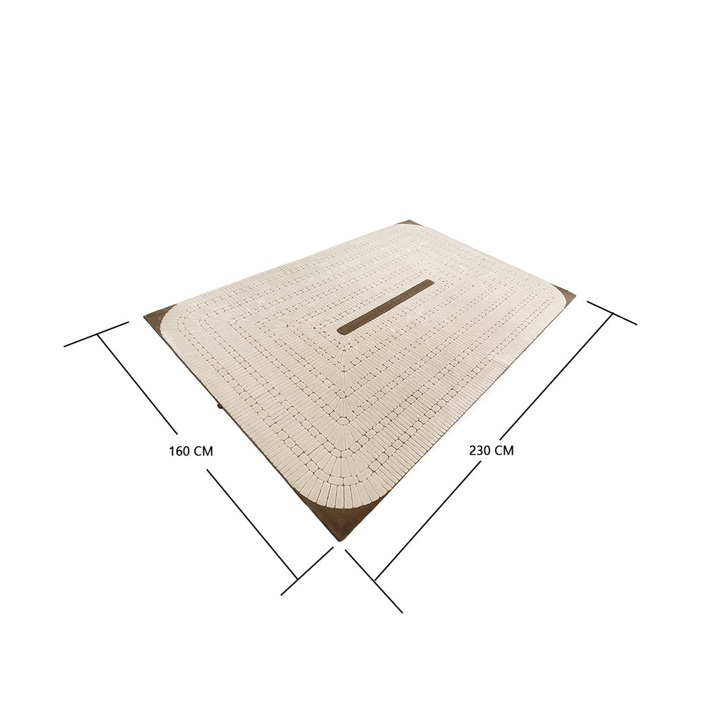 Pre-order 55 Days Delivery 230X160 Cm Kyoto Pathway Hand Tufted Acrylic Carpet NR-098-2316