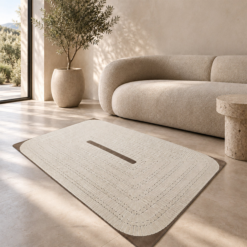 Pre-order 55 Days Delivery 90X60 Cm Kyoto Pathway Hand Tufted Acrylic Carpet NR-098-9060