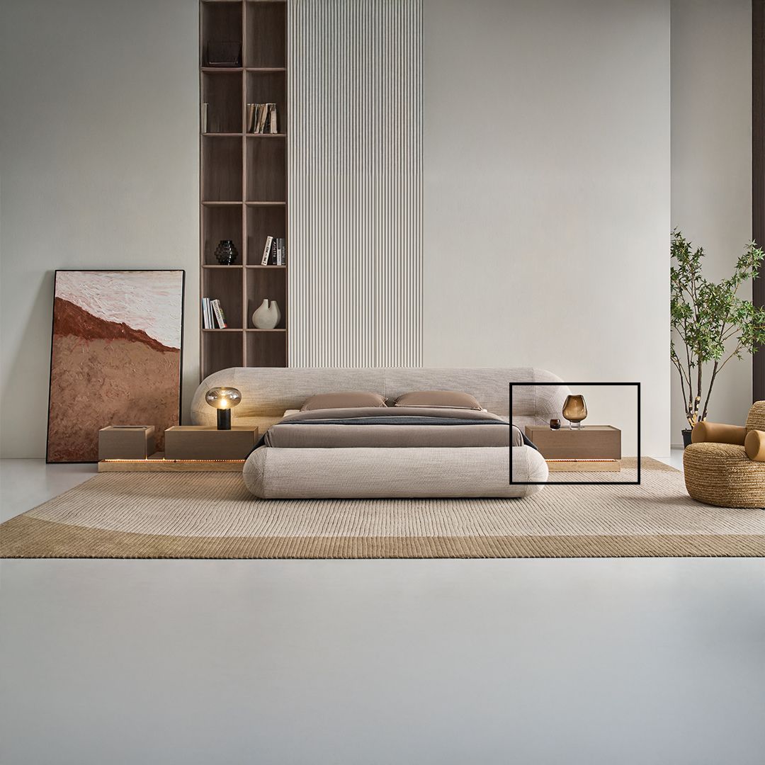 Laisi  Bedside Table - DB-02-NS B STYLE -  Bedside Tables - ebarza Furniture UAE | Shop Modern Furniture in Abu Dhabi & Dubai - مفروشات ايبازرا في الامارات | تسوق اثاث عصري وديكورات مميزة في دبي وابوظبي