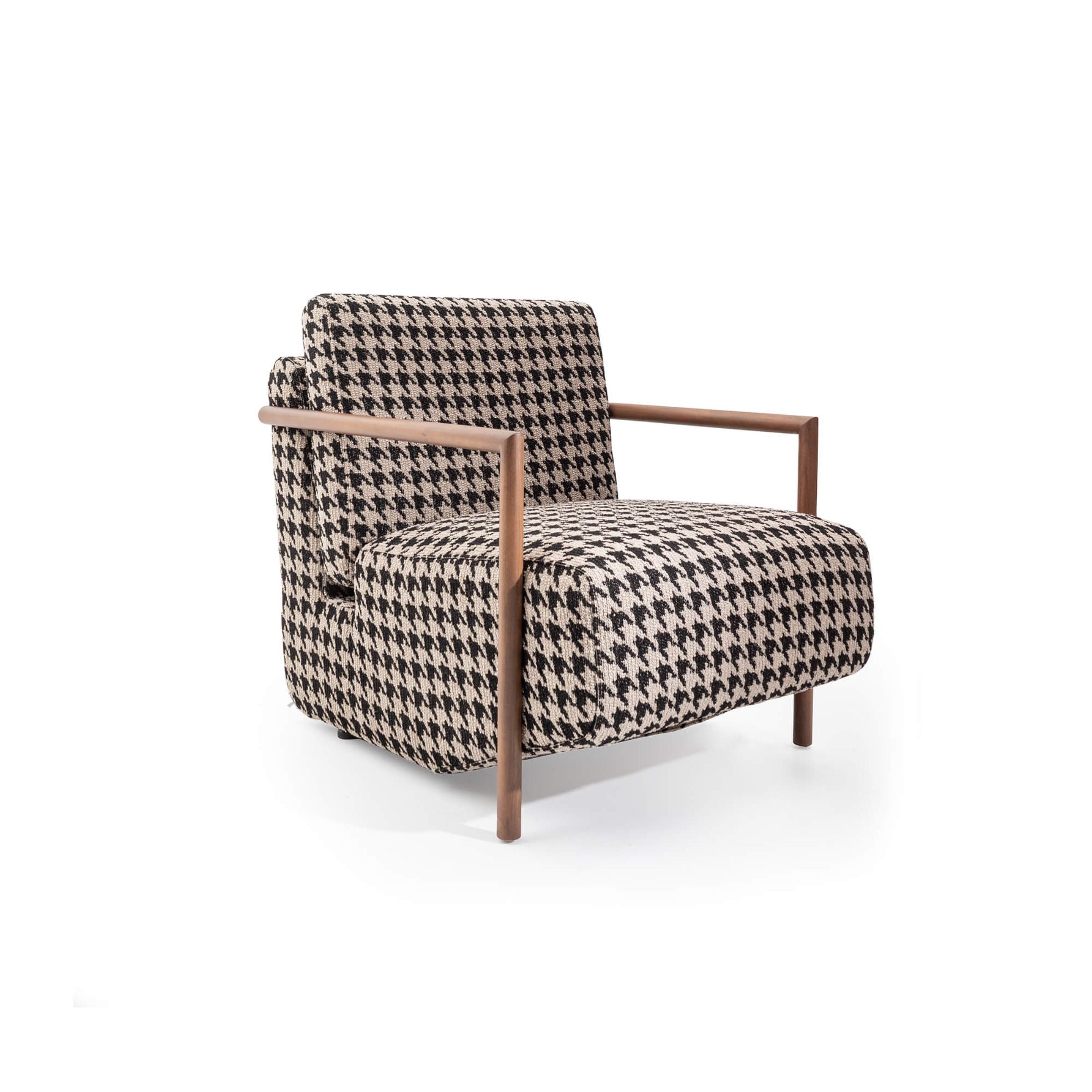 Lerone Lounge Chair TG-LC021 -  Lounge Chairs | كرسي صالة ليرون - ebarza Furniture UAE | Shop Modern Furniture in Abu Dhabi & Dubai - مفروشات ايبازرا في الامارات | تسوق اثاث عصري وديكورات مميزة في دبي وابوظبي