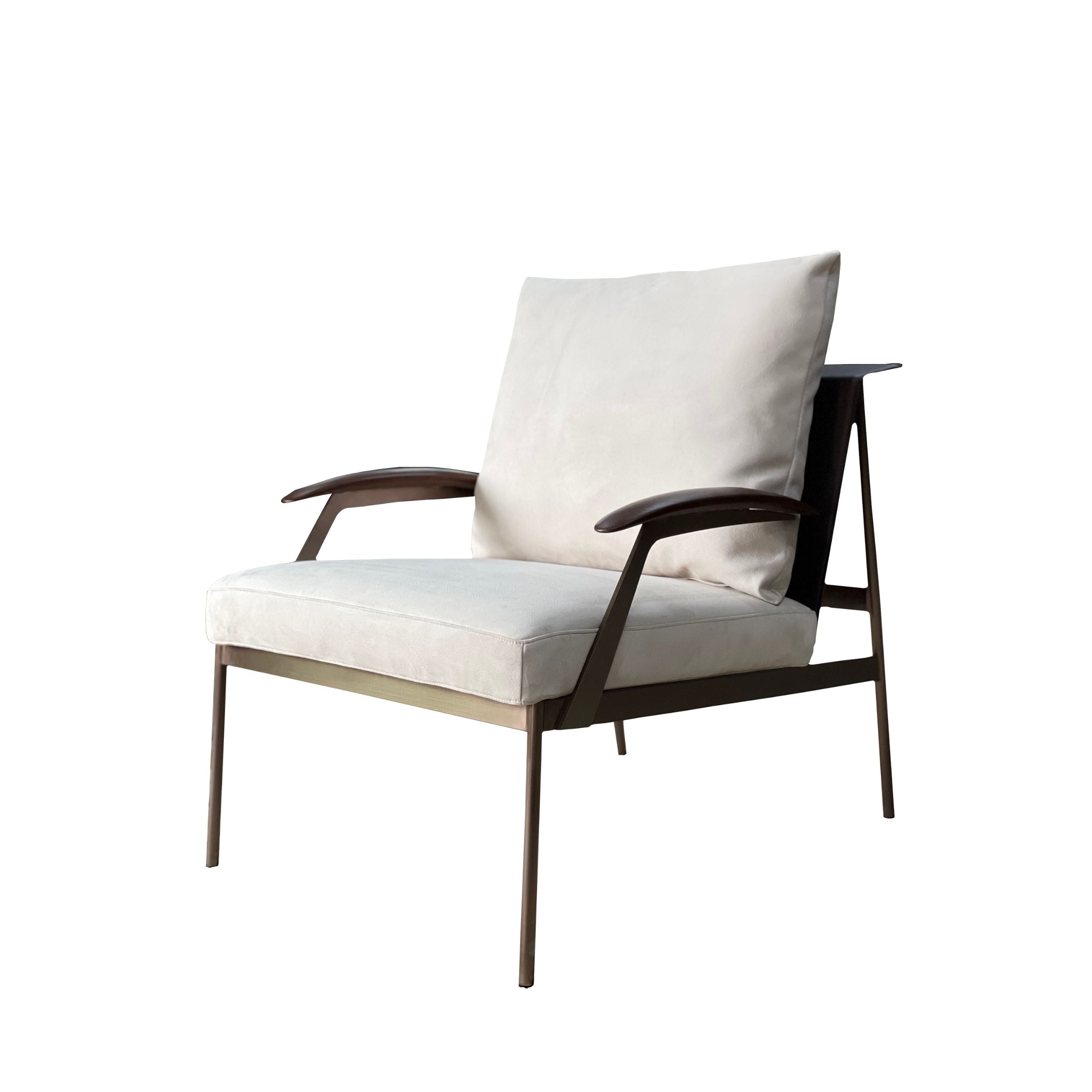 Willow Beige Lounge Chair MLL-A120 -  Lounge Chairs | كرسي صالة ويلو بيج - ebarza Furniture UAE | Shop Modern Furniture in Abu Dhabi & Dubai - مفروشات ايبازرا في الامارات | تسوق اثاث عصري وديكورات مميزة في دبي وابوظبي