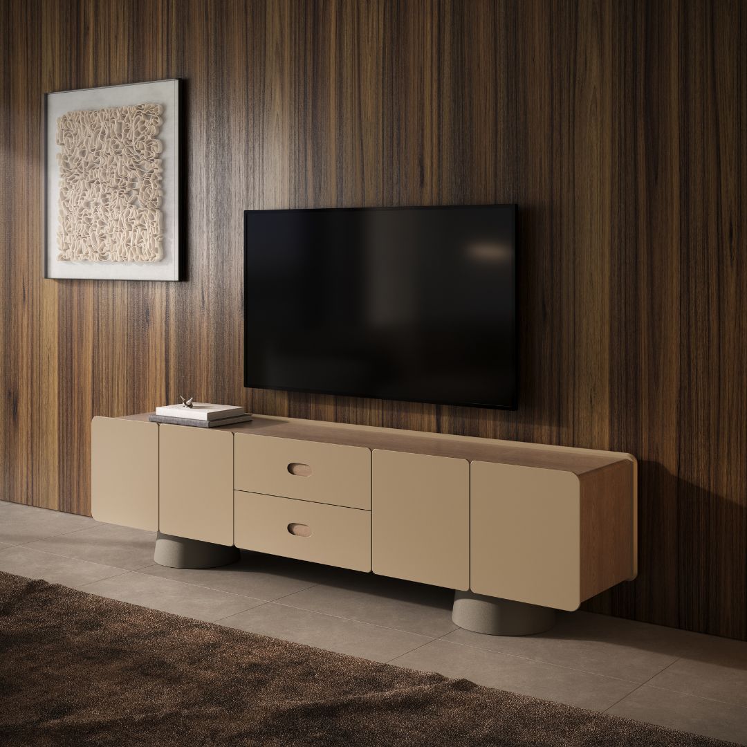 Pre-order 90 Days Delivery MOLDA  Lower Block 250 cm T.V Unit